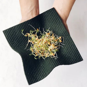 Deep Green - Swedish Dishcloth