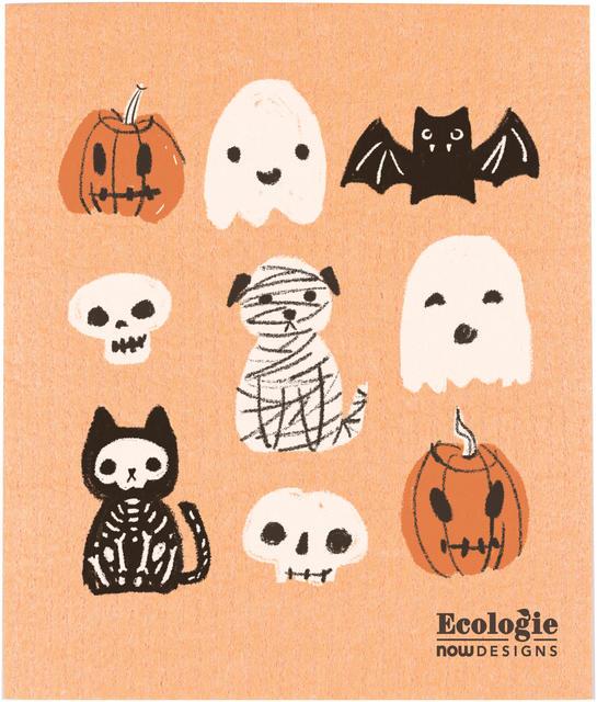 Halloween Crew Swedish Dishcloth