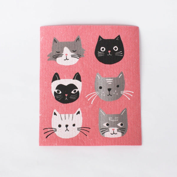 Kitty Kitty - Swedish Dishcloth