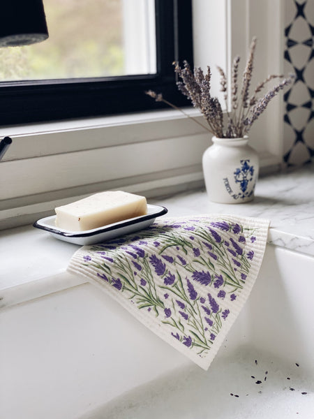 Lavender - Swedish Dishcloth