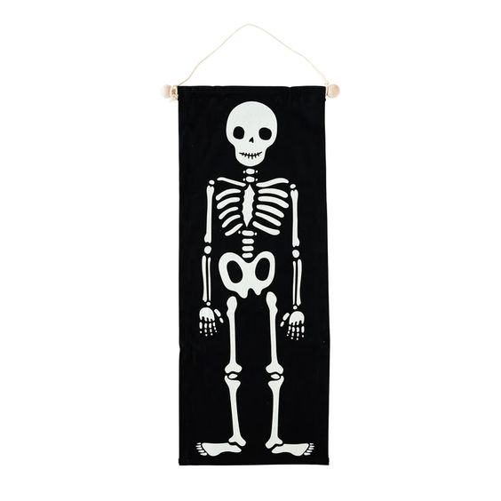 Skeleton Canvas Banner