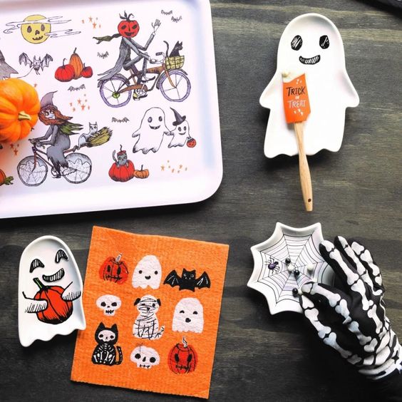 Halloween Crew Swedish Dishcloth