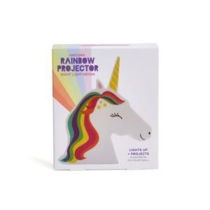 Unicorn Rainbow Projector Light in Gift Box