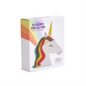 Unicorn Rainbow Projector Light in Gift Box
