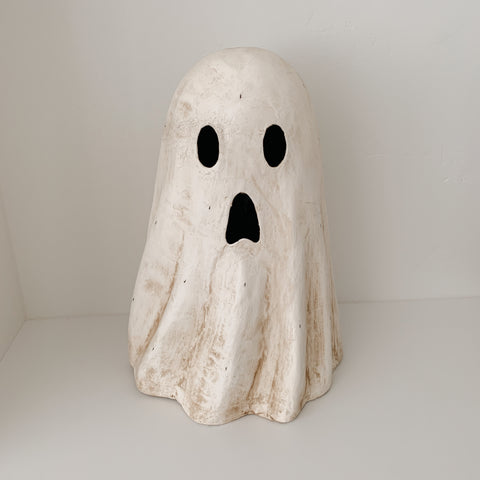 Large Paper Mâché Ghost - Ships in 2 weeks
