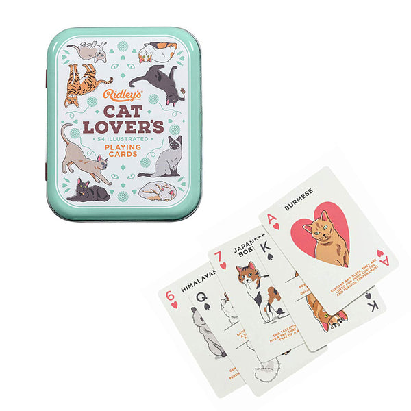 Cat Lovers Playing Cards