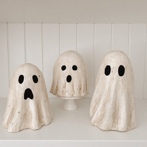 Medium Paper Mâché Ghost