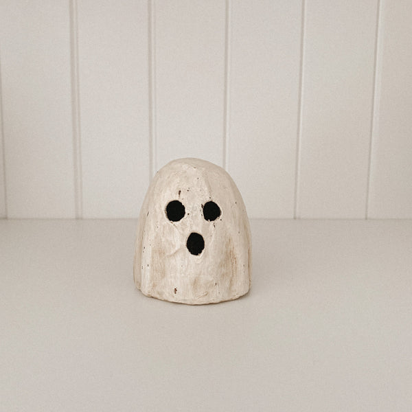 Small Paper Mâché Ghost