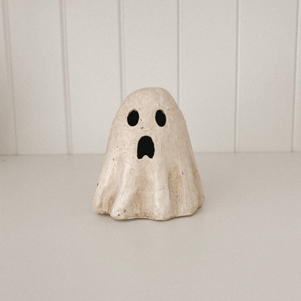 Small Paper Mâché Ghost