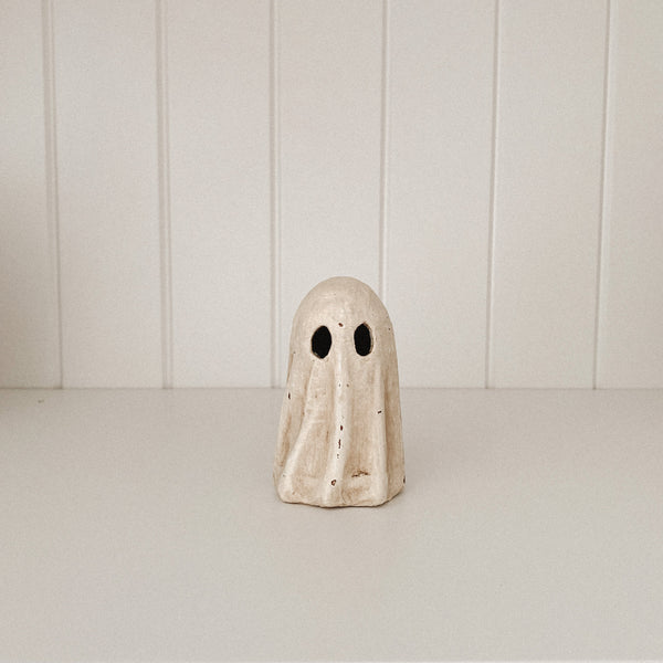 Small Paper Mâché Ghost