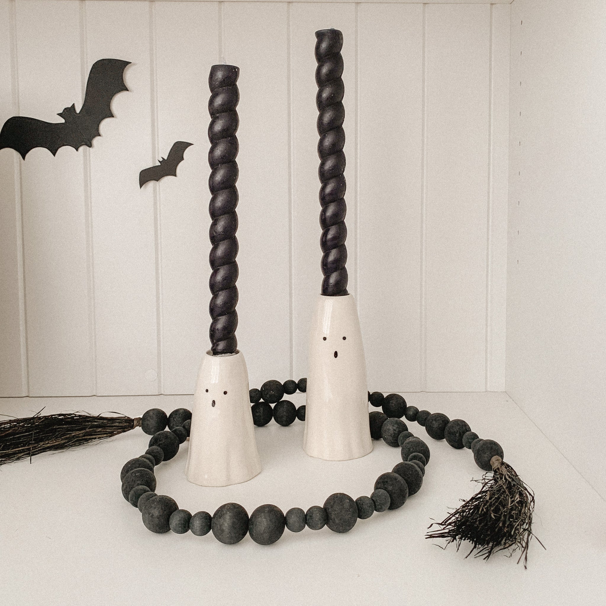 Ghost Candlesticks - Single or Set