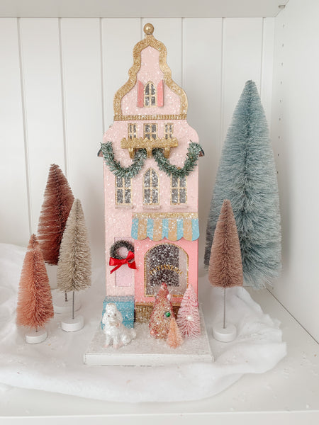 Winter Patisserie Glitter Holiday House